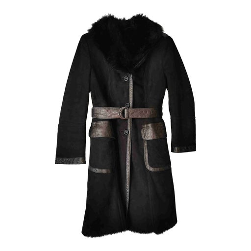 Shearling coat