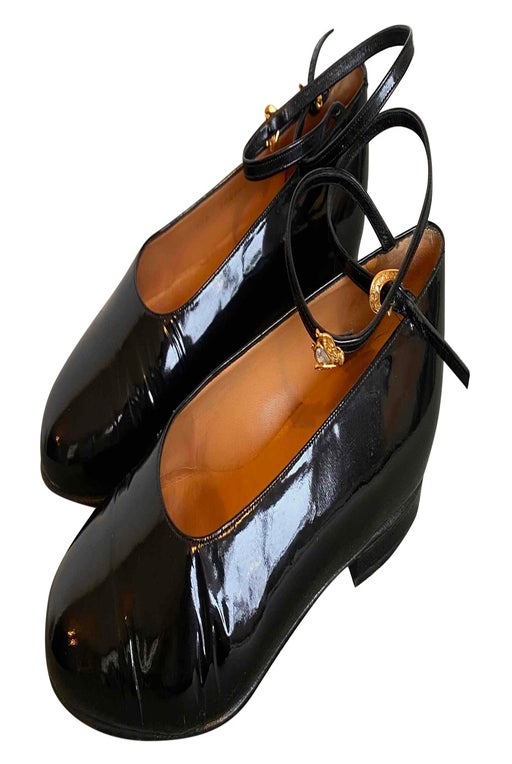 Christian Dior leather ballerinas