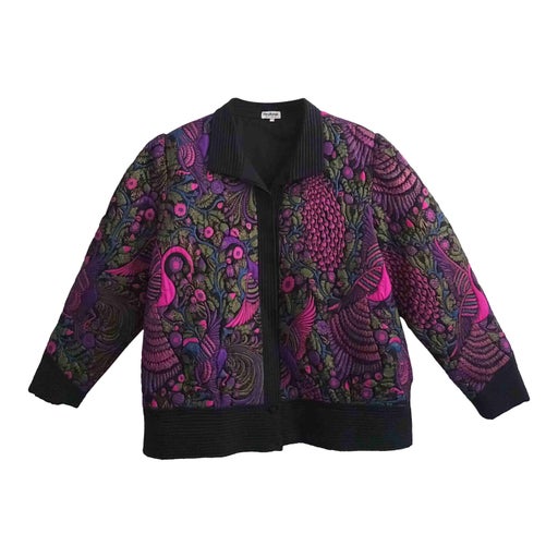 Silk quilted jacket