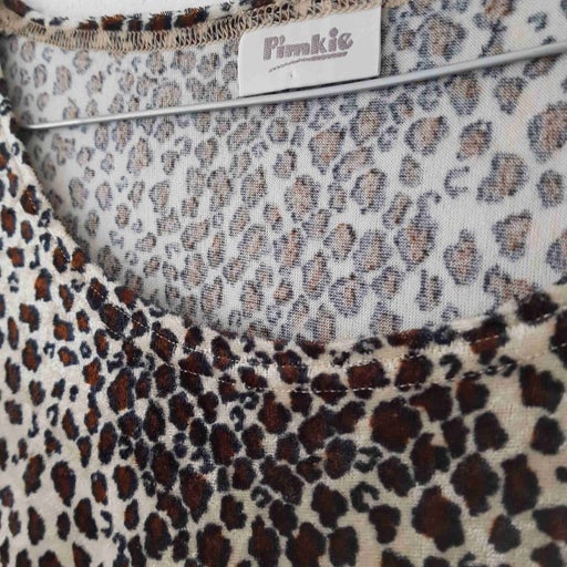 Velvet leopard top