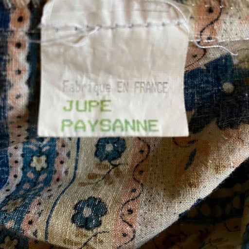 Provençal cotton skirt