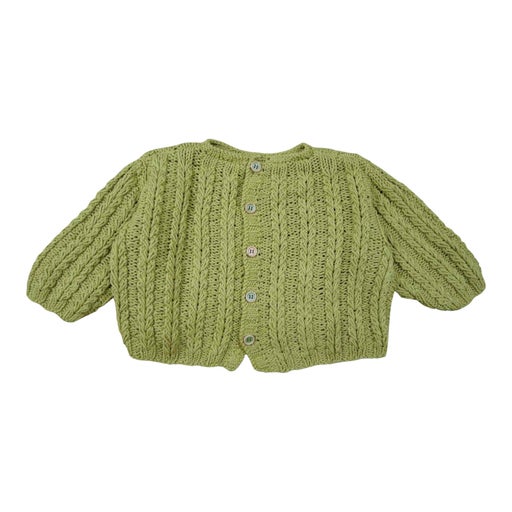 Cardigan en laine torsadée 