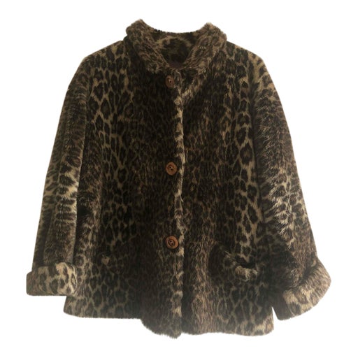Leopard coat