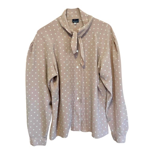 Polka dot blouse