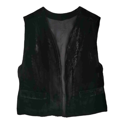 Velvet vest
