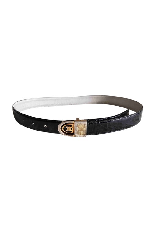Céline leather belt