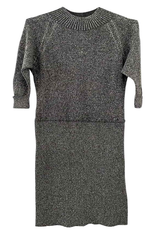 Marella wool and lurex dress