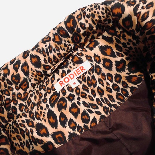 Rodier leopard down jacket