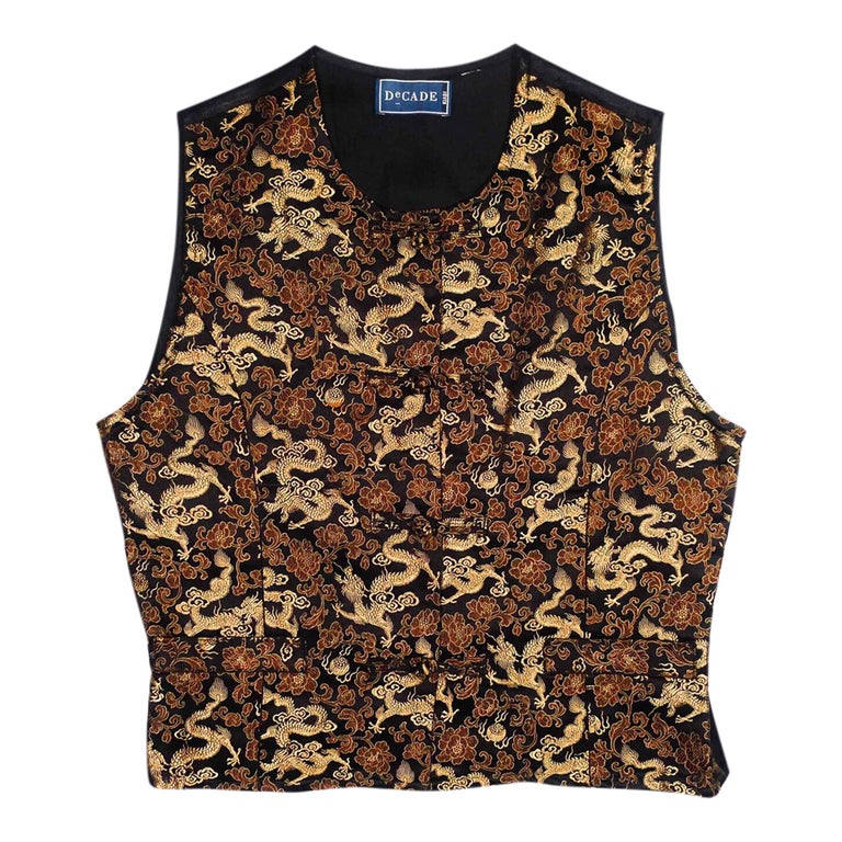 Gilet satin top femme