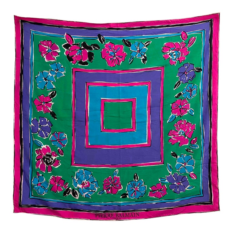 Pierre balmain hot sale silk scarf