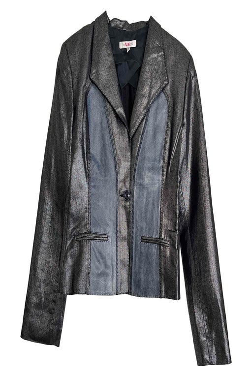 Versace silver jacket