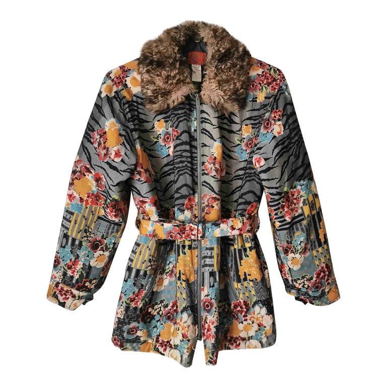 Kenzo leopard coat shop
