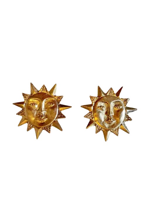 Sun earrings