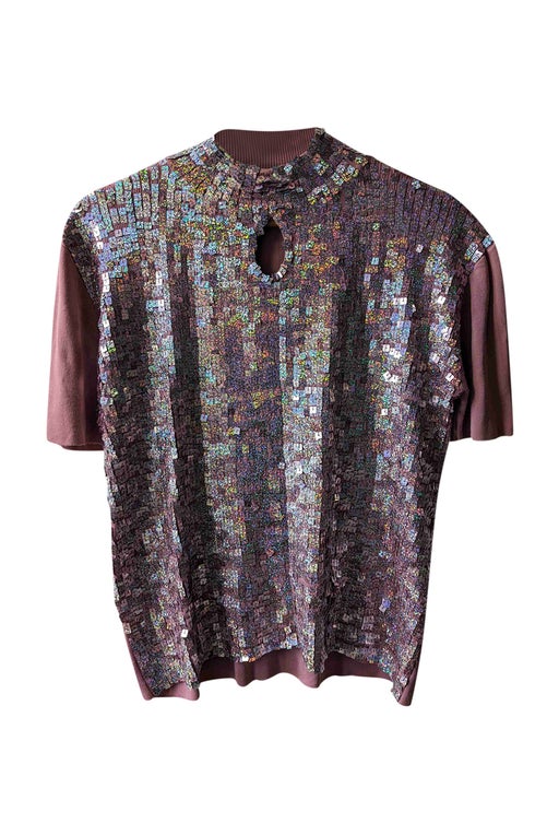 Top à sequins 