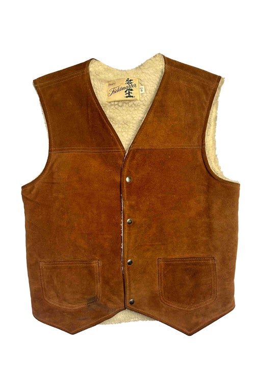 Suede vest