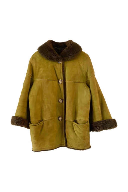 Shearling coat