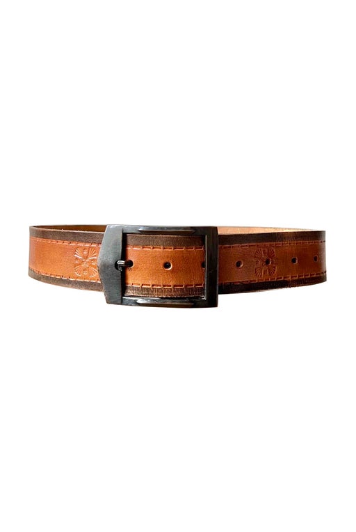 Leather belt