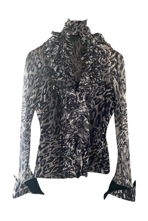 Leopard blouse