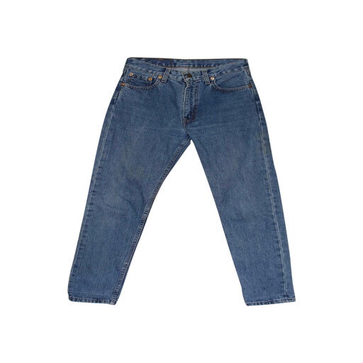 Jean Levi s 534 W28L30 pour femme Imparfaite
