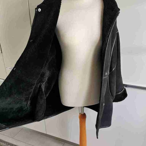 Shearling leather