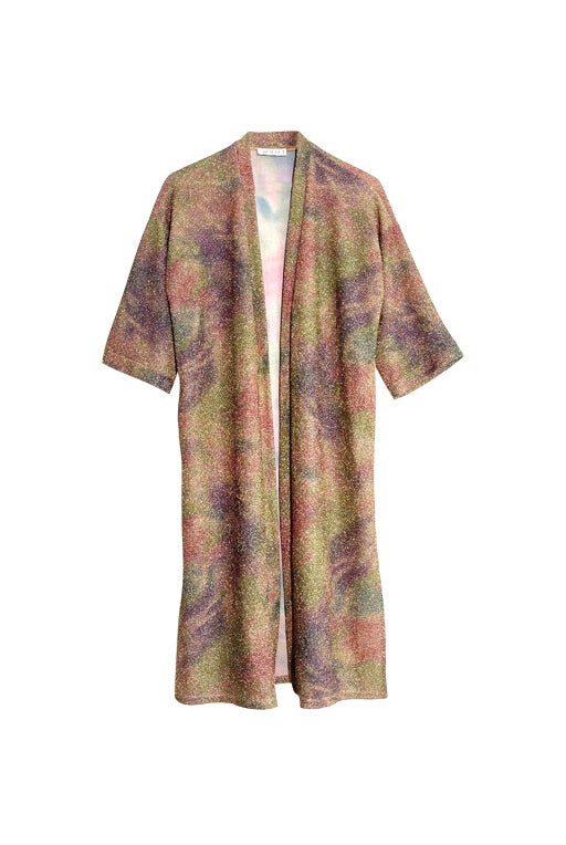 Lurex kimono