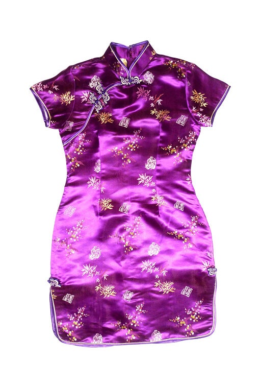 Satin Qipao dress