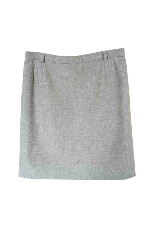 Wool mini skirt