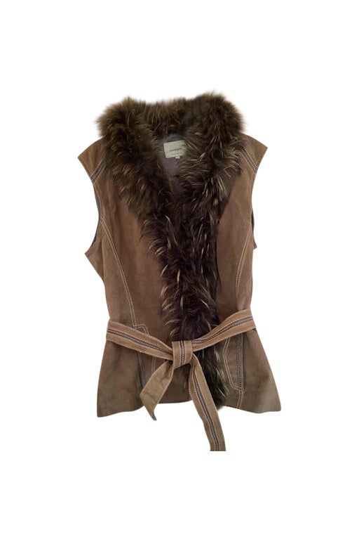 Gilet en cuir 