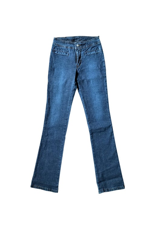Pantalon Jean droit, flare ou large pour femme - THELMA - PDF