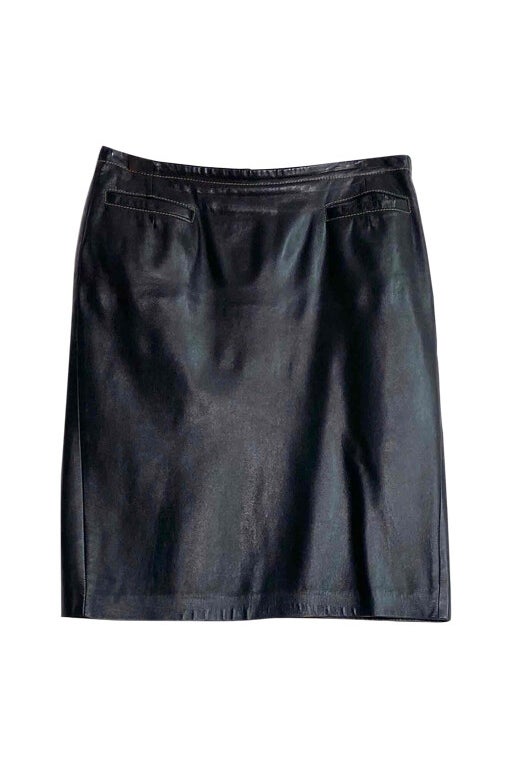 Gianfranco Ferré leather skirt