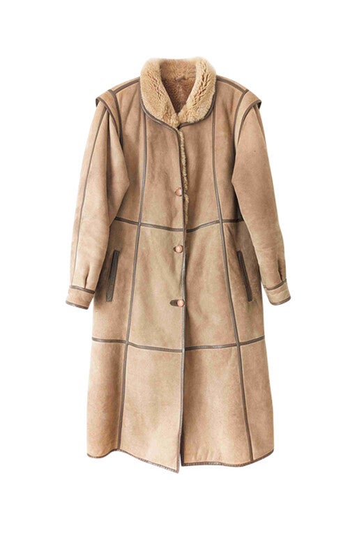 Shearling coat