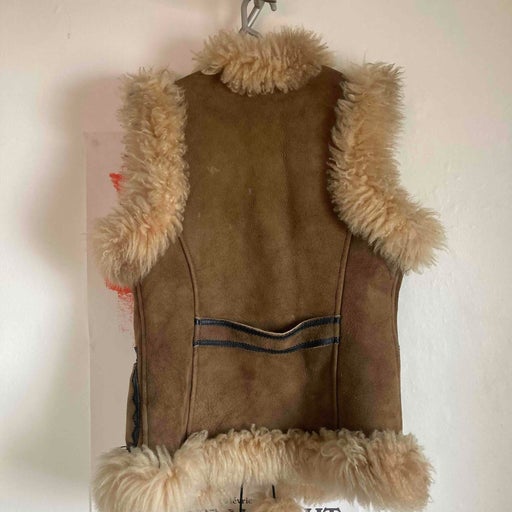 Shearling vest 