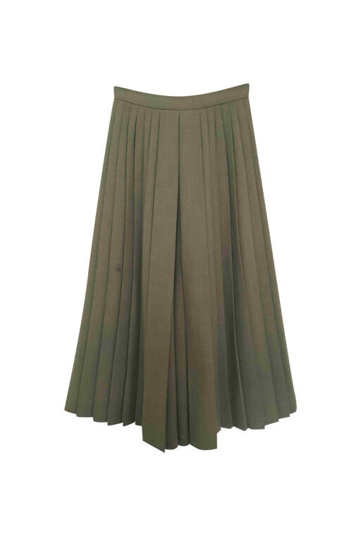 Jupe culotte en laine