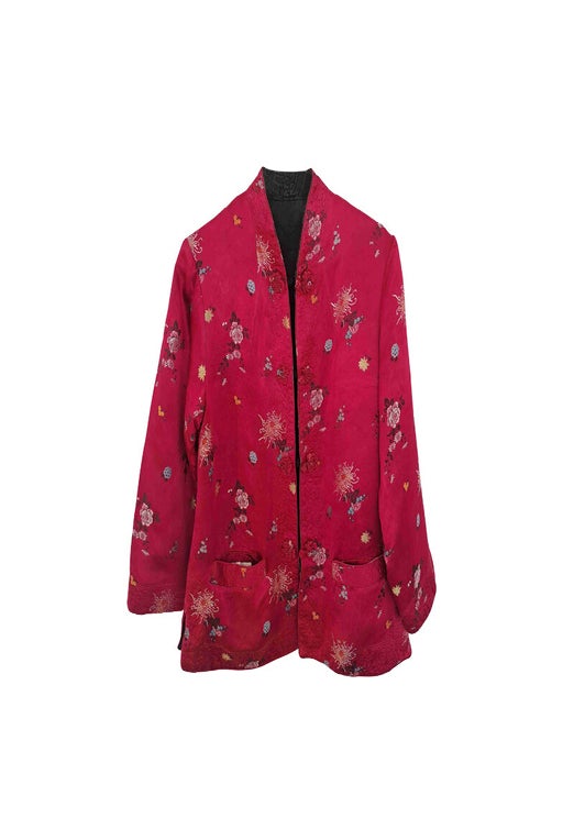 Reversible qipao jacket 