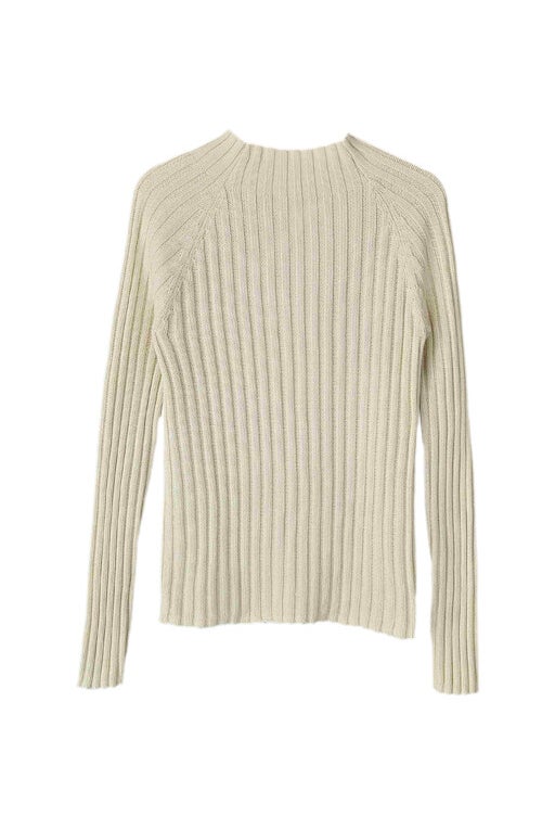 Ribbed knit sweater 