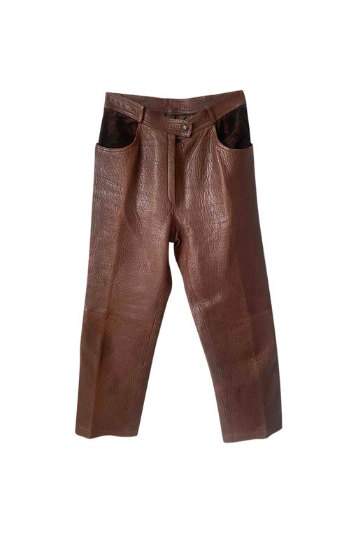 Pantalon en cuir