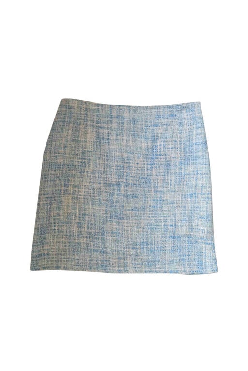 Tweed mini skirt 