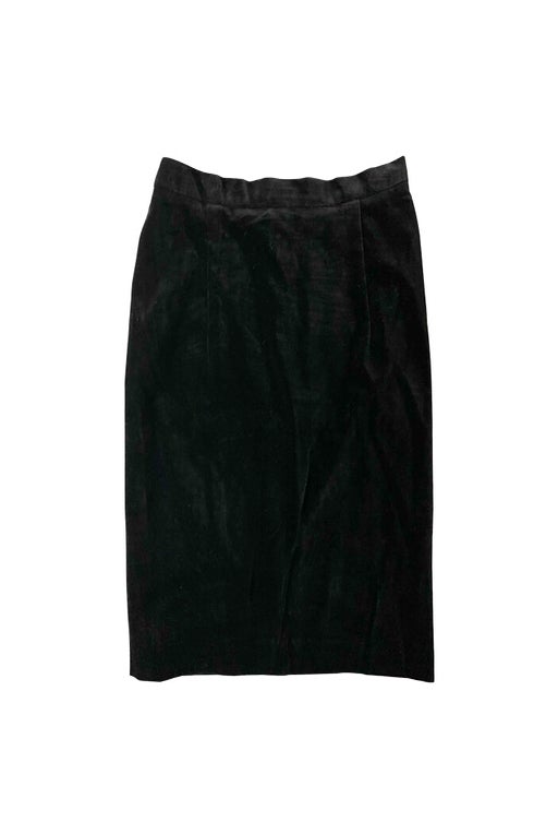 Velvet skirt 
