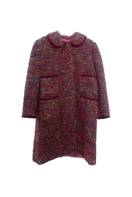 Manteau en tweed