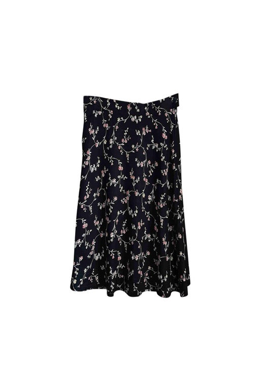 Floral mini skirt 