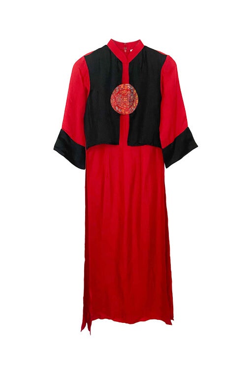 Silk Qipao dress 