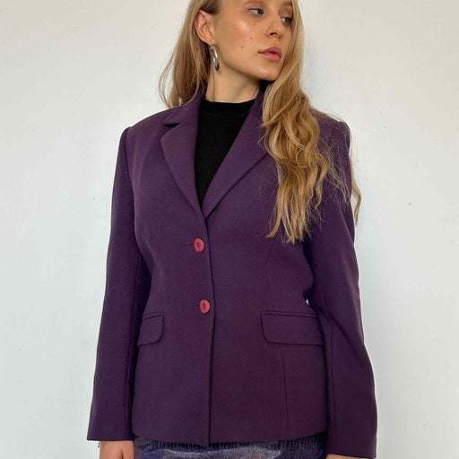 Purple blazer 