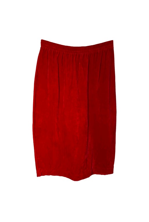 Velvet skirt 