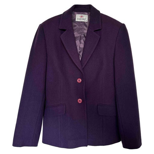 Purple blazer 