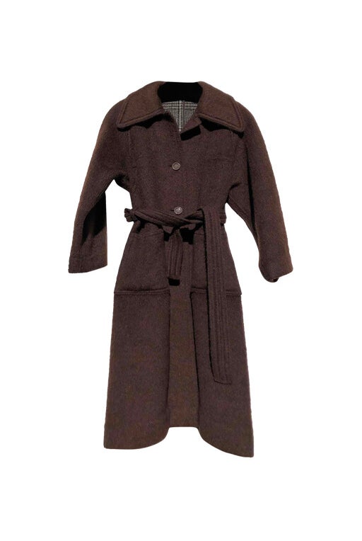 Wool and cashmere coat 