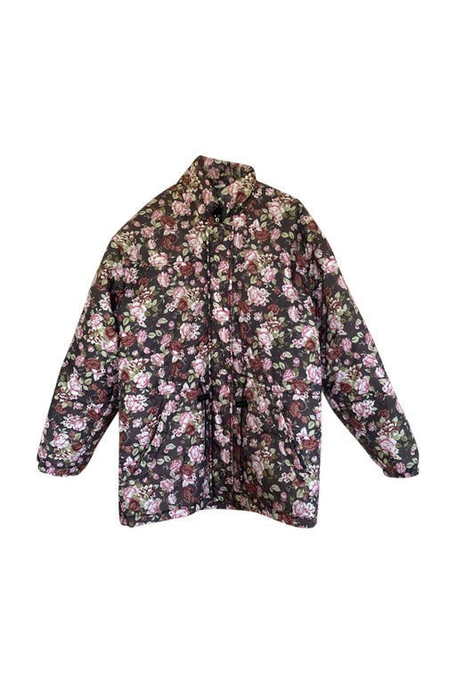 Floral down jacket 