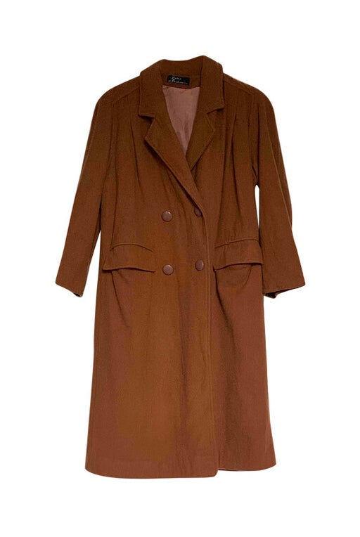 Wool and cashmere coat 