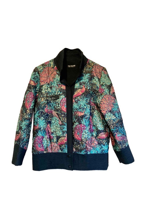 Silk quilted jacket 