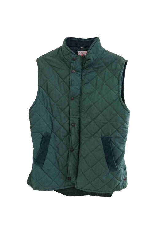 Quilted sleeveless jacket 