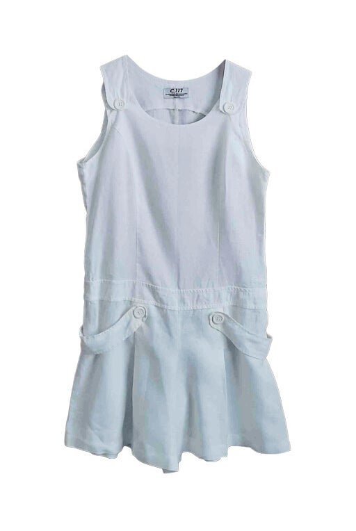 Linen and cotton playsuit 